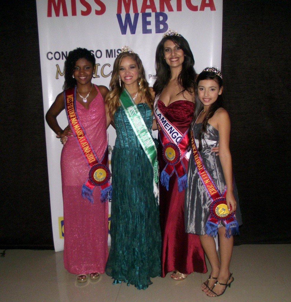 Thayná Moraes é a nova Miss Maricá Latina 2013/14 5 Thayza Cassuce (Miss Ponta Negra), segunda colocada do Miss Maricá Latina e Miss Fotogenia Maricá 2013. Thayná Moraes, Miss Maricá Latina 2013/2014 Fernanda Ferreira, Miss Maricá WEB 2013 Ellen Araújo, Miss Maricá Global Teen 2013. (Foto: Rosy Oliveira)