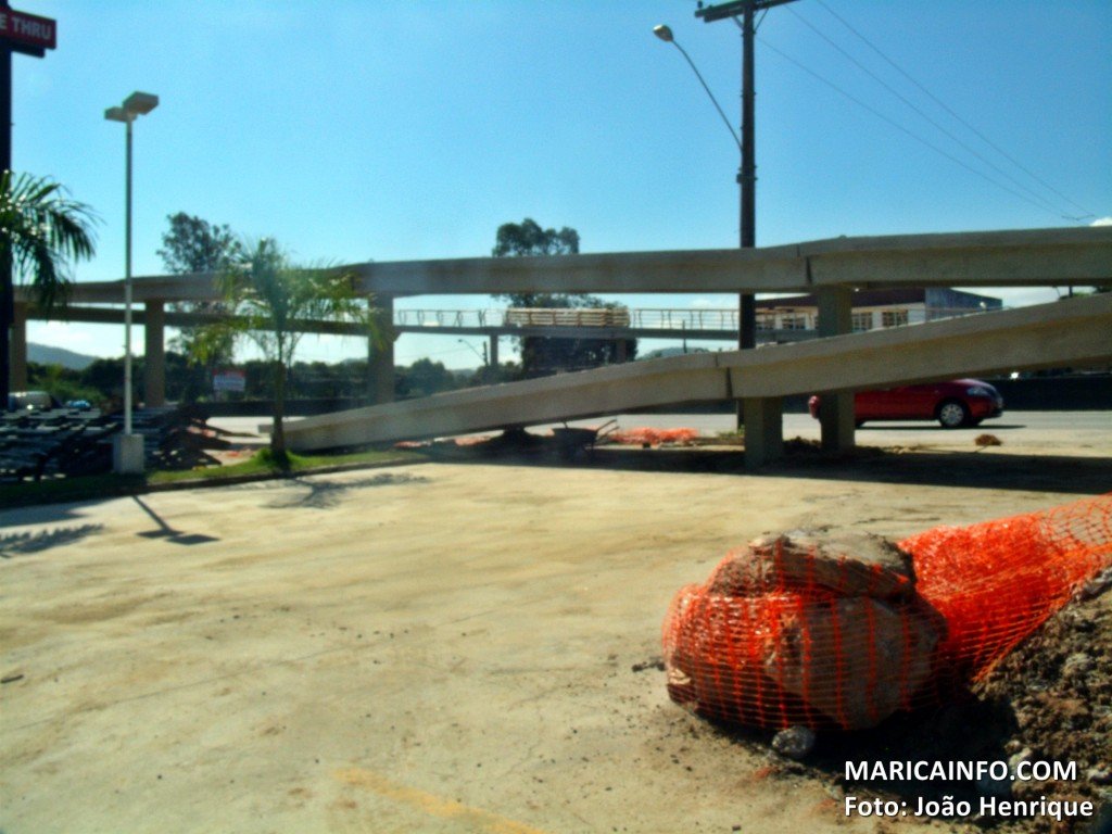 Passarela em Inoã beneficiará milhares de pessoas 6 Obras já estão sendo concluídas em Inoã. (Foto: João Henrique | Maricá Info)