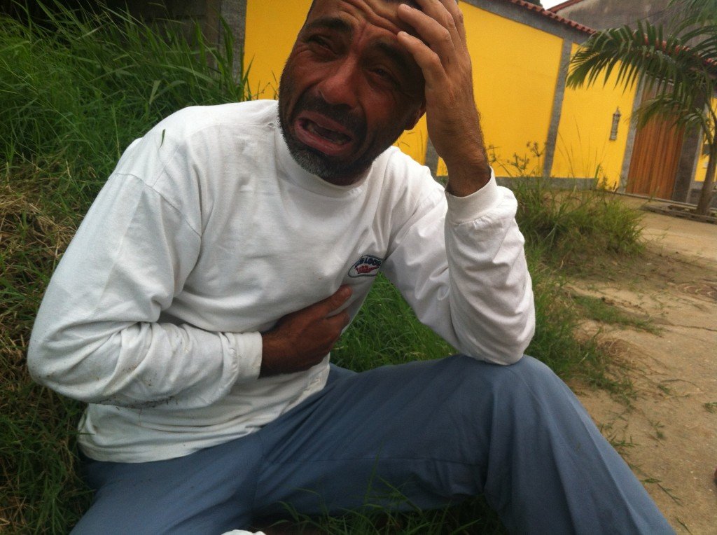 Leitor flagra socorro do Corpo de Bombeiros na estrada do Boqueirão 7 Homem aparentava ter sofrido um AVC.