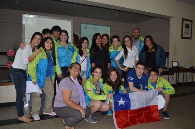 Maricá já recebe peregrinos para a Semana Missionária da JMJ 8 Peregrinos Chilenos já estão em Maricá para a Semana Missionária. (Foto: Clarildo Menezes | PMM)