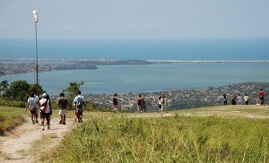 Maricá: Circuito Ecológico visita a Serra do Camburi 8 Os participantes irão caminhar na Serra do Camburi, local onde são realizados saltos de voo livre. (Foto: Loam Monteiro)