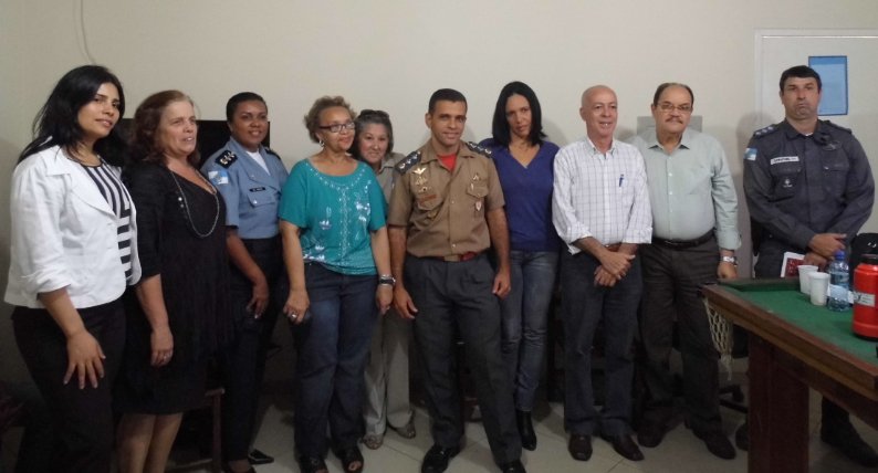 CCS de Maricá leva reivindicações da população às autoridades 7 Membros do CCS e autoridades da Segurança Pública. (Foto: Jornal Maricá Em Foco)