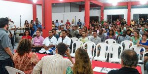 Itaipuaçu recebe centro de capacitação da Prefeitura de Maricá em parceria com SENAI 9 Inauguração do pólo de ensino contou com a participação em massa da população, que aprovou a iniciativa da prefeitura. (foto: Bruno Rodrigues)