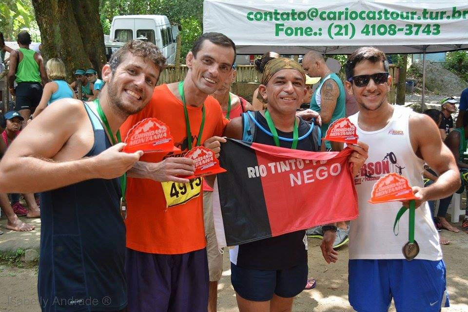 Atleta de Maricá se destaca em etapa do 'Corrida de Montanhas' 8 Robson com competidores de outros lugares. (foto: Isabelly Andrade)