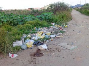 Itaipuaçu: Moradores reclamam de surgimento de ‘lixão’ 11 Lixo acumulado em ruas de Itaipuaçu.