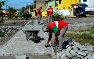 Maricá terá quatro novos espaços de lazer no bairro Jardim Atlântico 10 Praças passam inicialmente por um processo de urbanização com instalação de meios-fios e calçadas