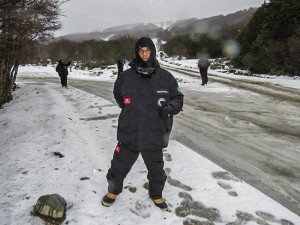 Morador de Maricá participa de programa da Marinha do Brasil na Antártica 9 Militares durante estadia na cidade de Punta Canas, no Chile. (foto: Divulgação)