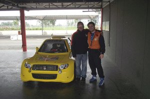 Piloto de Kart de Maricá ingressa em categoria de Fórmula 10 Em 2011 teve a oportunidade de testar o Veloce, carro de corrida projetado pelo Velopark. (foto: Divulgação)