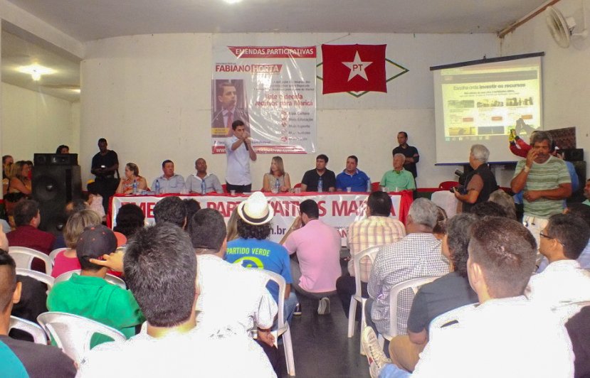 Maricá: Deputado Federal Fabiano Horta lança site com emendas participativas 10 Cerca de 800 pessoas compareceram ao evento, realizado no Esporte Clube Maricá. (foto: João Henrique / Maricá Info)