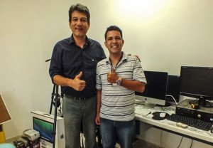 Maricá TV terá programas de jornalismo e entretenimento na internet 11 Parceria foi firmada entre o 'Maricá Info' e a 'Maricá TV'. (foto: Davi Souza / Maricá Info)