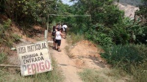 Trilhas de Maricá - Grutas do Spar 2 Parte do começo da trilha. (foto: Trilhas- e Cachoeiras RJ)