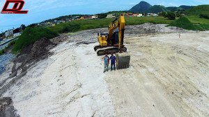 Maricá: Novo hospital municipal deverá ficar pronto no segundo semestre de 2016 8 Canteiro de obras do novo hospital municipal. (foto: Daniel Drone (dldrone@hotmail.com) Tel.: (21) 96432-9068.