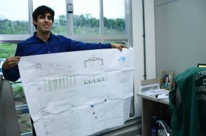 Maricá terá viveiro florestal em janeiro 12 Secretário Guilherme Motta apresenta o projeto do viveiro. (foto: Fernando Silva)