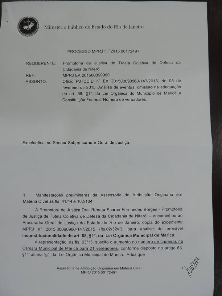 Ministério Público obrigou Câmara de Vereadores à reajustar número de vereadores 10 MP2