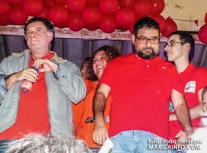 Mais de 5 mil pessoas comparecem no lançamento da Frente Popular de Maricá 5 Evento foi convocado pelo prefeito Washington Quaquá (PT). (foto: João Henrique / Maricá Info).