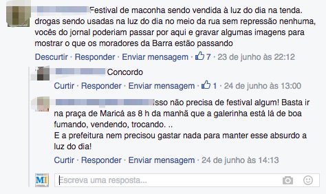 Maricá: Moradores reclamam do consumo de drogas durante Festival da Utopia 11 barra-consumo-drogas