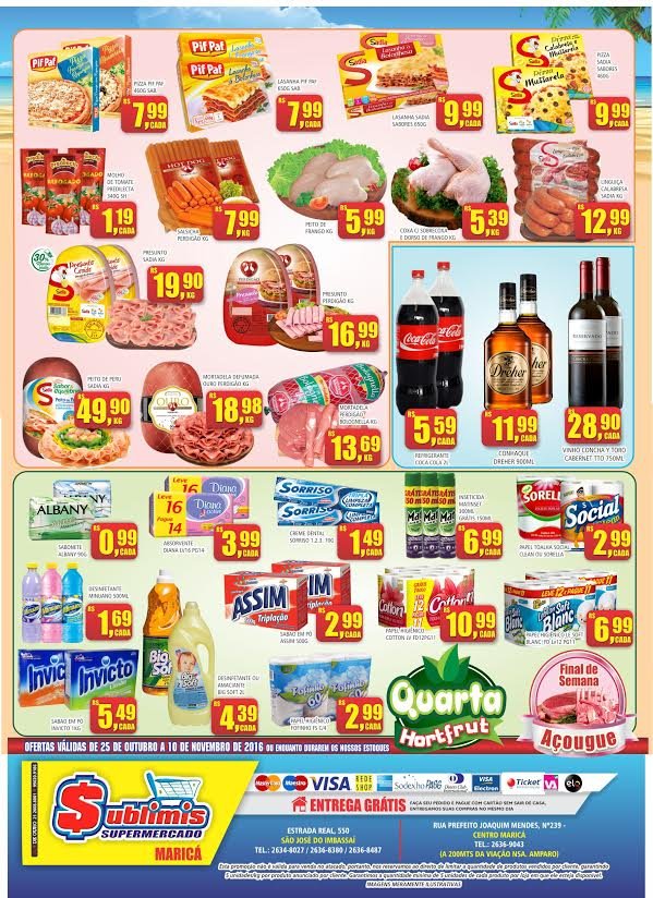 Maricá: Festival do preço baixo nos supermercados Sublimis 10 encarte-out2