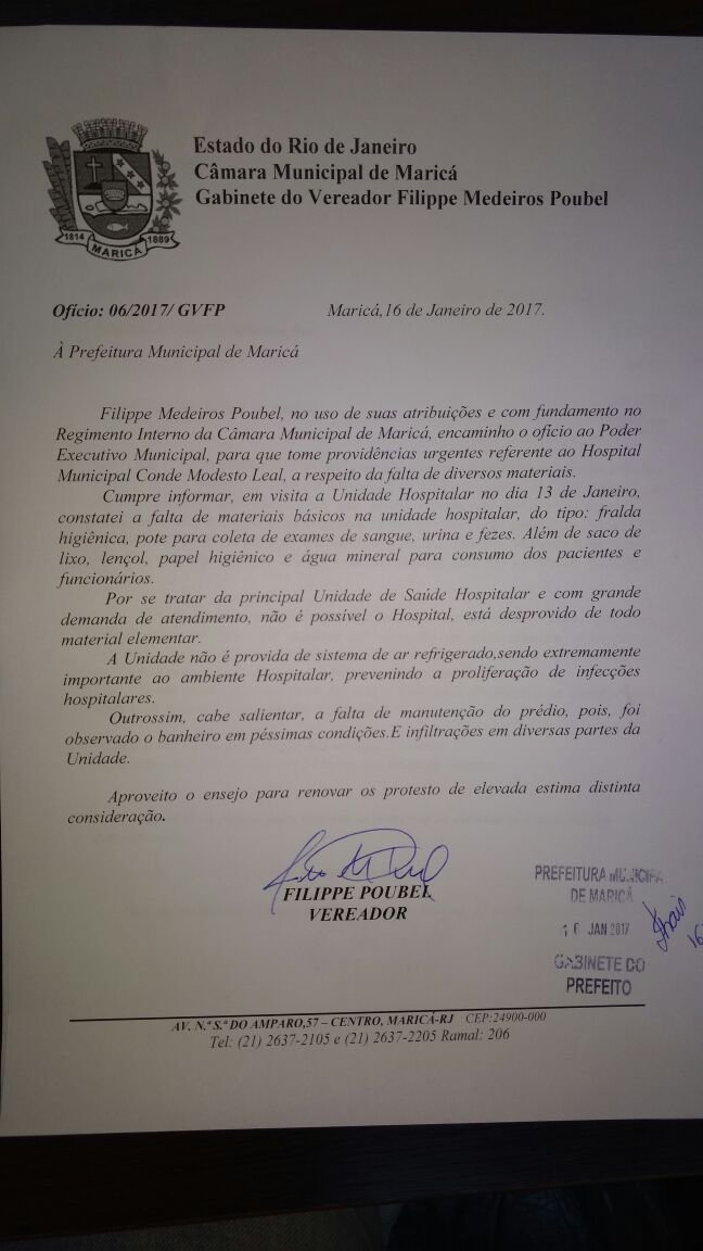 Maricá: Vereador cobra ação da prefeitura na área da saúde 8 IMG 3754