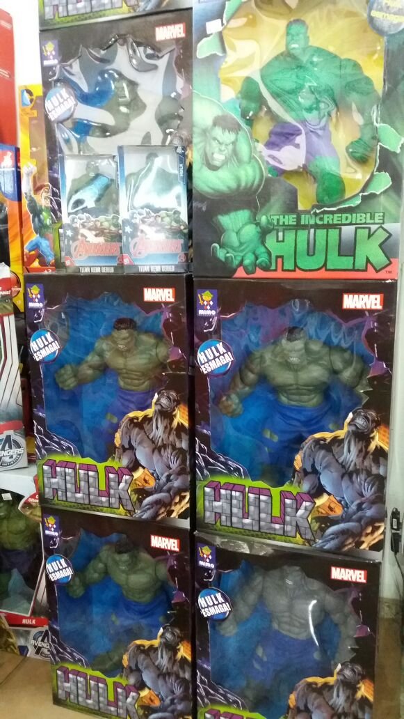 Maricá: Golriguta Magazine com 25% de desconto em brinquedos no pagamento em dinheiro 21 hulk