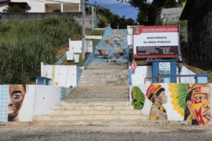 Artista transforma escadaria em ponto turístico pintando nela a história de Maricá 10 Screenshot 2017 03 18 at 19.32.24