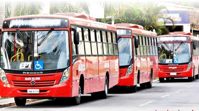 Vermelhinhos voltam a circular em Maricá 9 ept onibus alugados