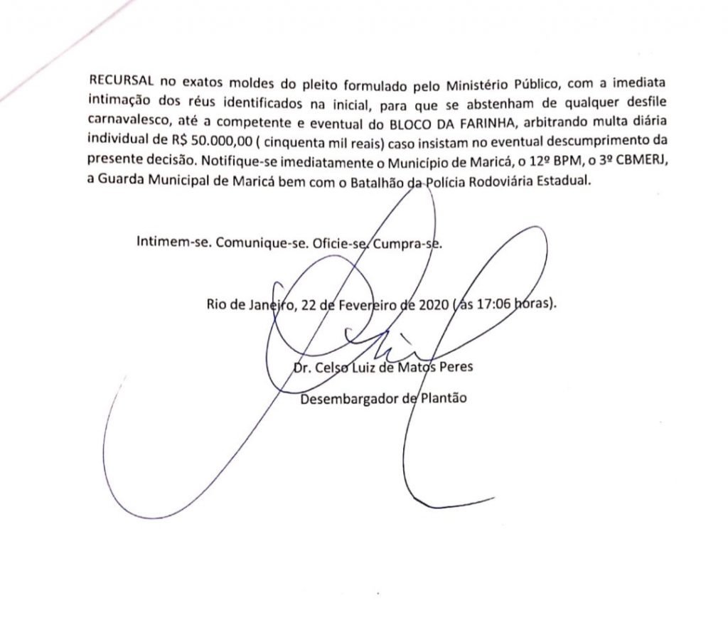 Maricá: Mais um bloco é proibido de desfilar no Carnaval 2020 9 B077FB76 1316 4A2E 81DA 1747404081C3