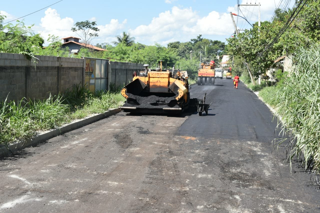 Maricá: Últimos trechos da Estrada Real recebe asfalto 6 estrada real