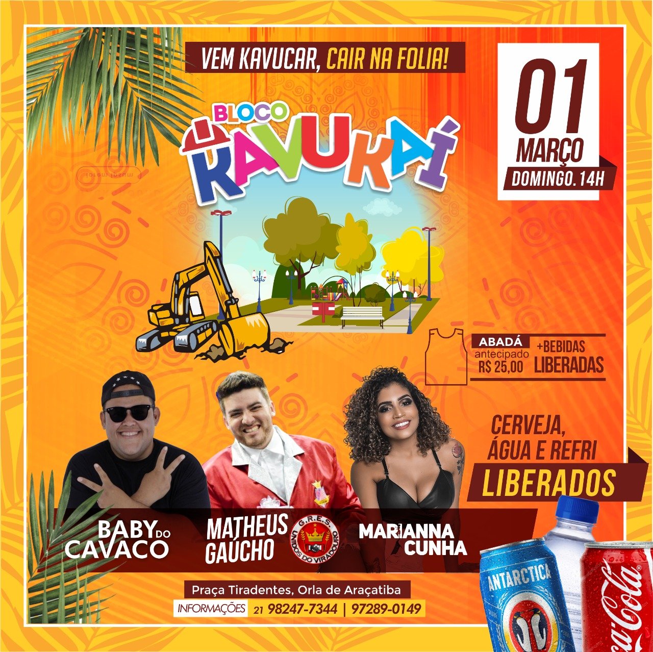 Bloco Kavukaí encerra Carnaval 2020 em Maricá neste domingo (1º) 9 kavukai marica