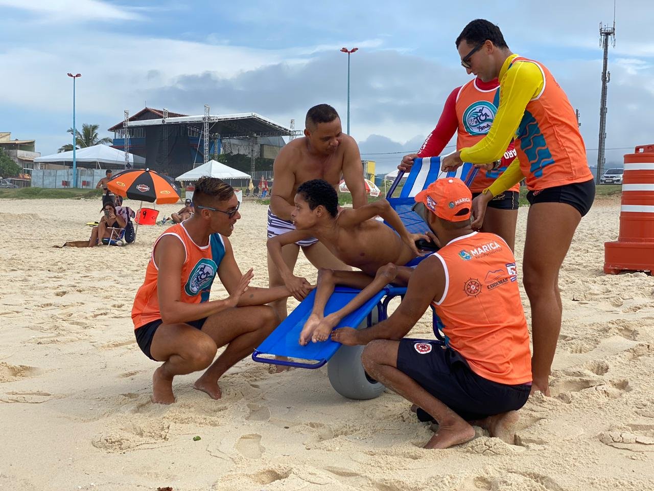 Maricá: Acessibilidade na Praia de Ponta Negra 5 ponta negra pcd