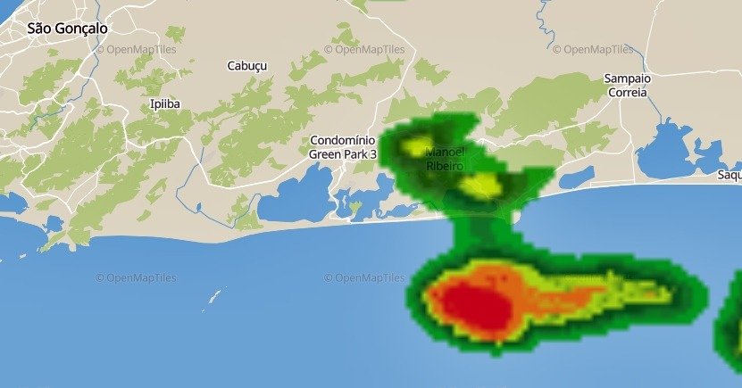 Maricá: Defesa Civil emite alerta de possibilidade de chuvas intensas 11 radar meteoro 17 02