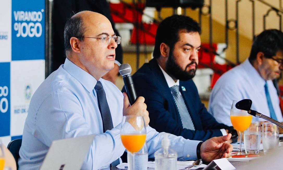 'Temos que estar preparados para uma crise de seis meses', diz Witzel 6 governador do rio