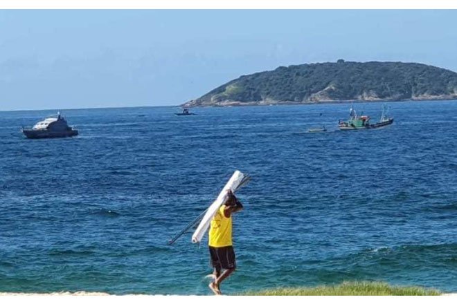 Marinha combate pesca predatória em Itaipuaçu 8 traineiras ita