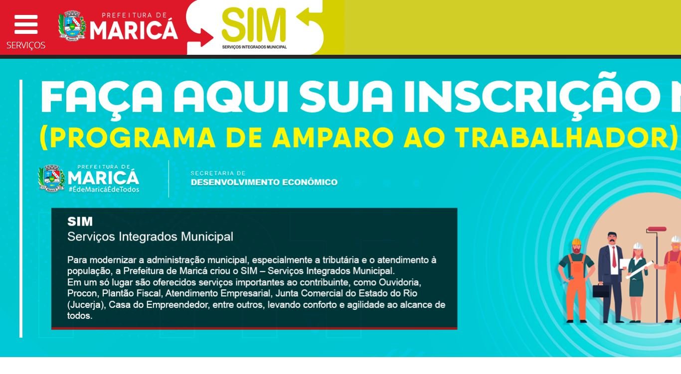 Maricá: Candidatos poderão retificar inscrições indeferidas do PAT 10 PAT