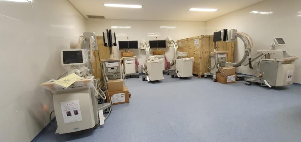 Maricá: Novo Hospital recebe equipamentos e terá 150 leitos para pacientes com COVID19 11 hospital monitores marica