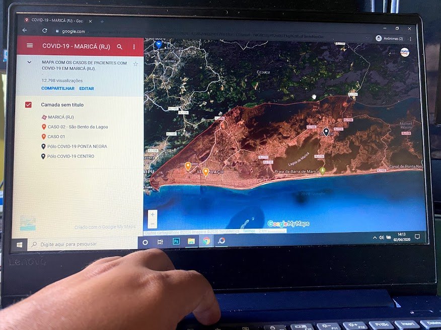 Maricá (RJ) tem mapa para monitoramento de casos de Coronavírus 7 mapa covid maricainfo