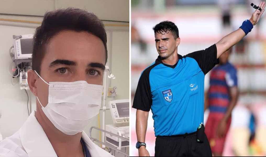 Árbitro do Campeonato Carioca trabalha na linha de frente da saúde em Maricá 7 arbitro enfermeiro