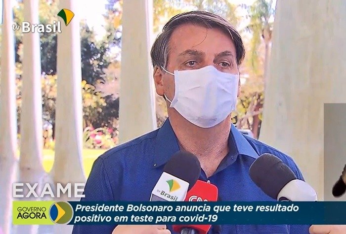 Presidente Bolsonaro testa positivo para Covid-19 9 jair bolsonaro covid