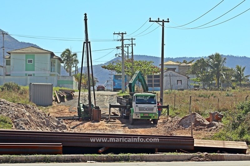 Itaipuaçu: Ponte da 128 começa a ser construída 5 Ponte Rua 128 Jardim Atlântico Itaipuaçu 2
