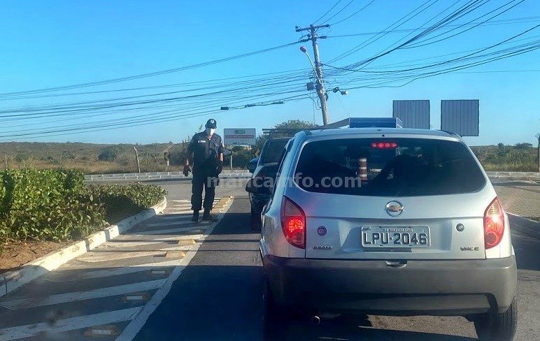 Maricá (RJ) terá barreiras sanitárias no feriadão 8 barreira sanitaria