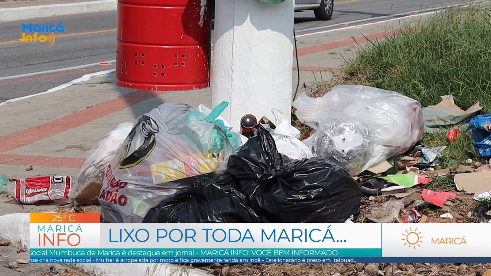 Maricá: Moradores relatam acúmulo de lixo e problemas na coleta 9 lixo por marica