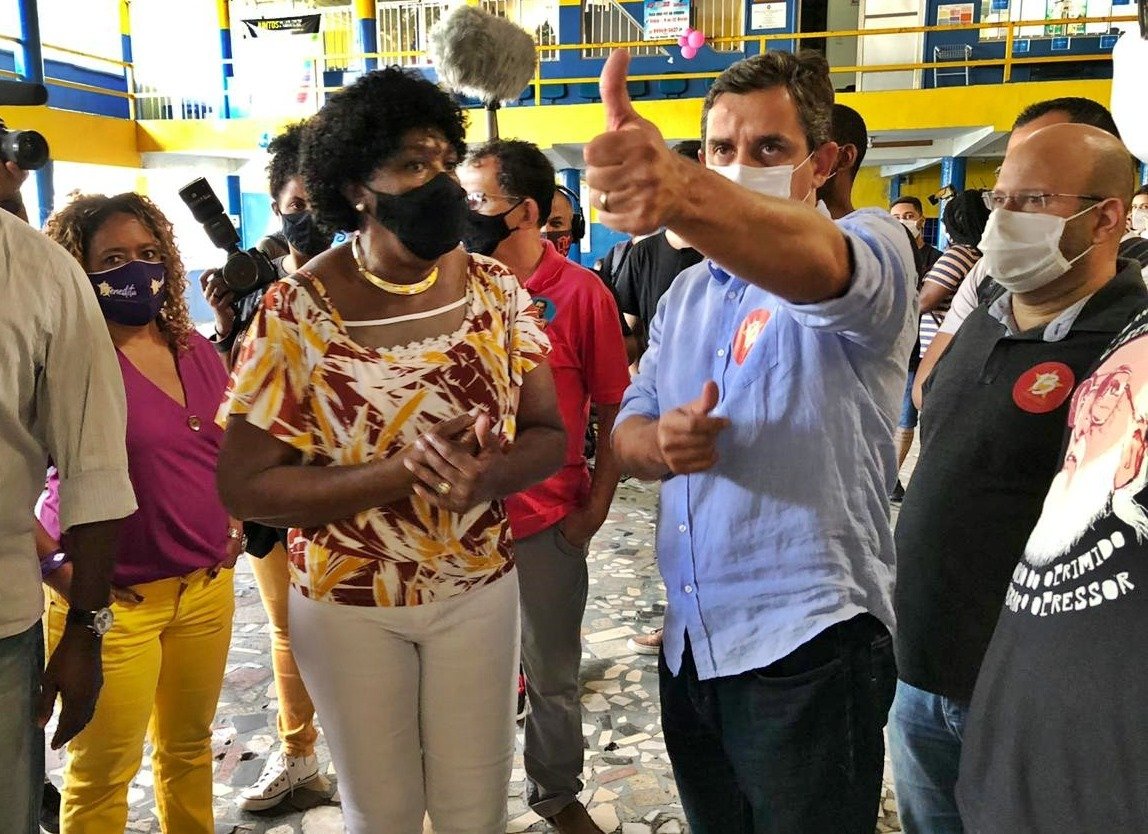 Fabiano Horta acompanha lançamento da Moeda Social Carioca com Benedita no Rio 8 fabiano horta e benefita