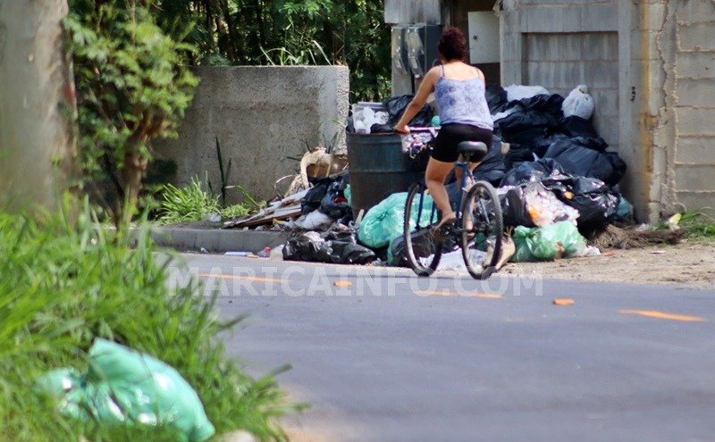 Maricá: Paralisação na coleta de lixo nesta sexta-feira (09) 9 lixo acumulado em Marica