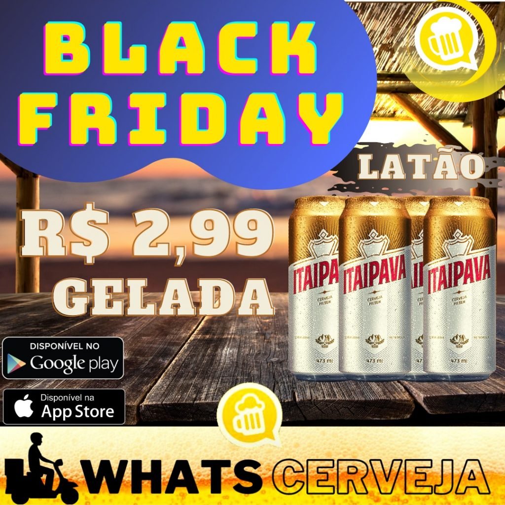 Black Friday com promoção de bebidas no 'WhatsCerveja' em Maricá 12 black1