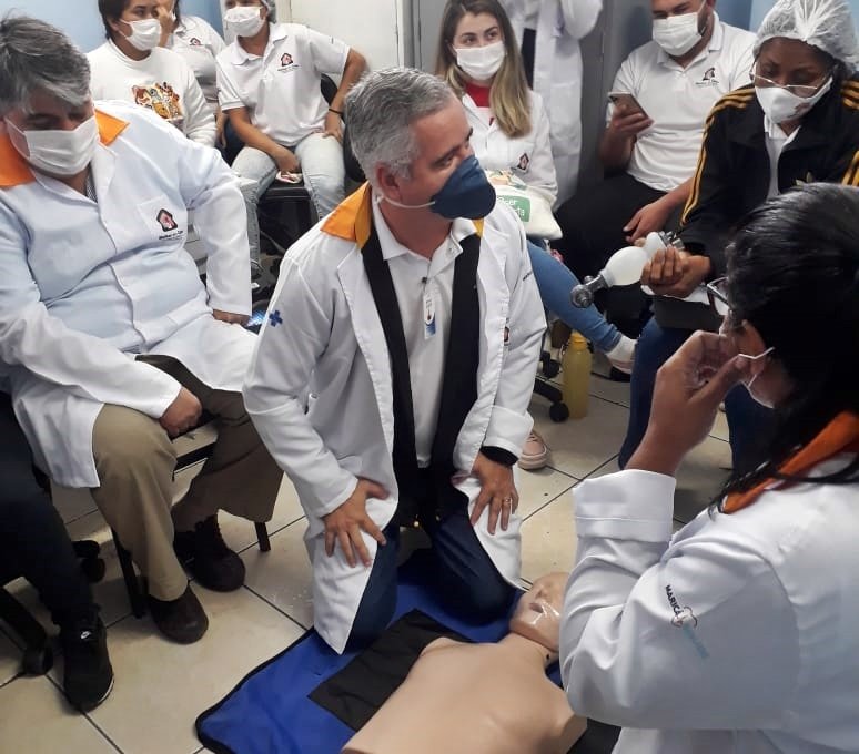 Saúde de Maricá promove treinamento de Suporte Básico de Vida 9 curso basico saude marica