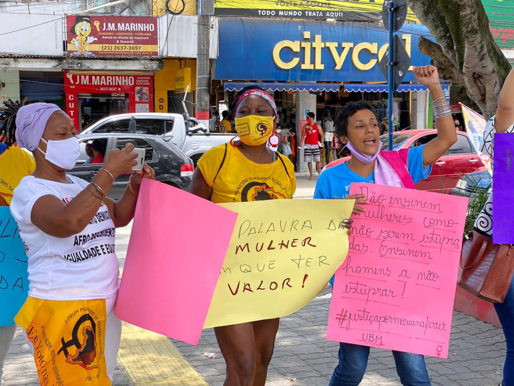 Mulheres de Maricá se unem por Mari Ferrer e o fim da cultura do estupro 10 movimento mulher mari ferrer3