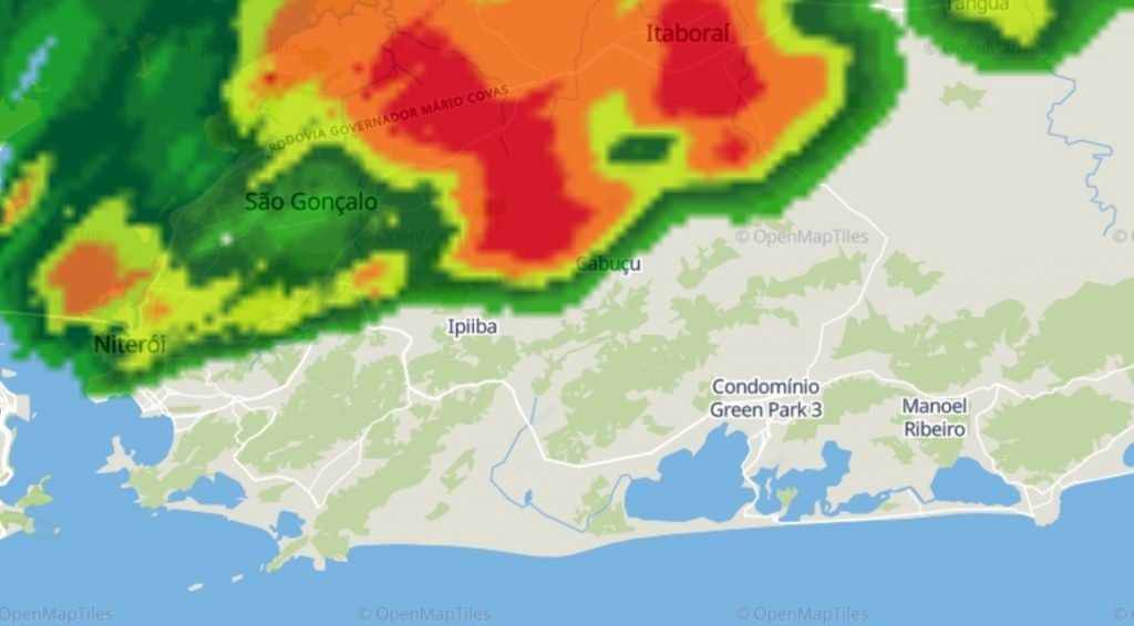 Rajadas de vento e possibilidade de forte chuva em Maricá 13 nuvem carregada se aproxima