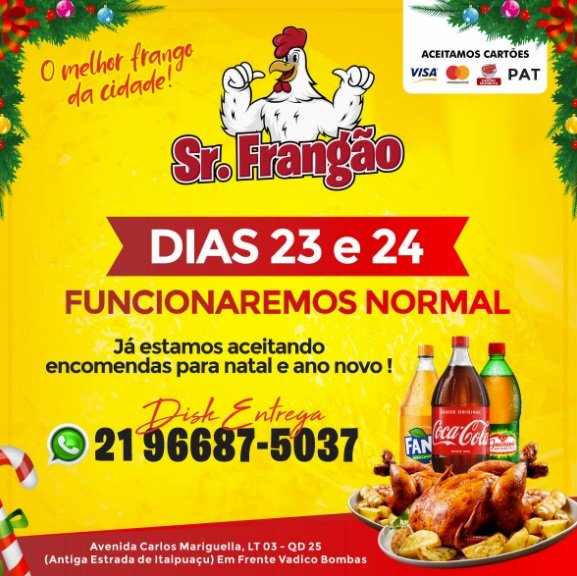 Sr. Frangão, o melhor frango assado de Itaipuaçu 11 FrangoIta