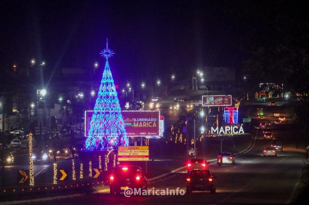 Maricá: Atrasado, Natal Iluminado ainda não teve nem sequer licitação 10 Portal de Marica Natal Iluminado 2020 Foto Marica Info RJ