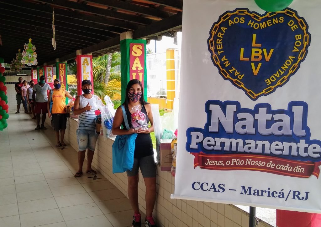 Maricá: Campanha de Natal da LBV leva amparo às famílias 12 natal lbv marica
