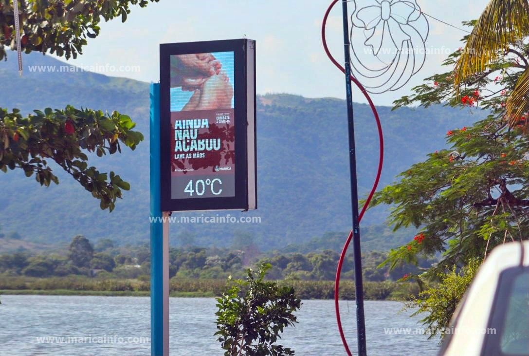 Maricá: Sensação térmica passa dos 40ºC 4 Calor Marica 40C